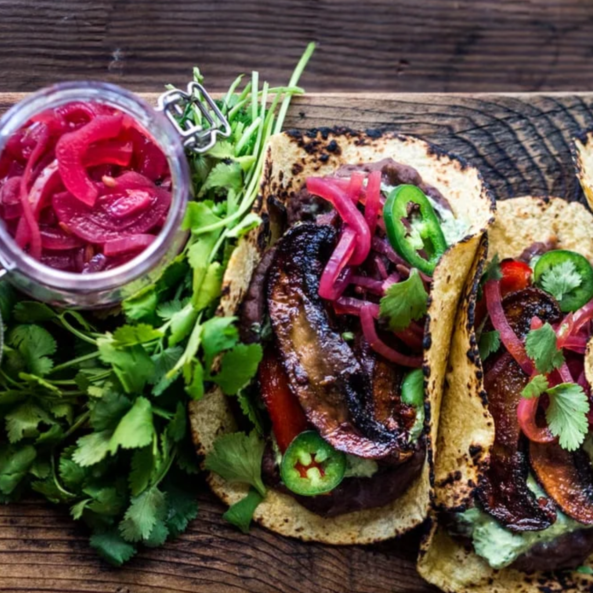 LOST PORTOBELLO TACOS